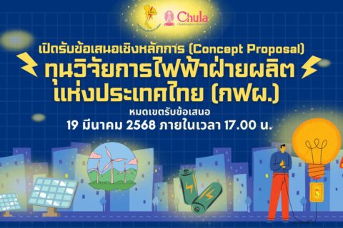 Banner ทุนสนับสนุนวิจัย กฟผ (1)