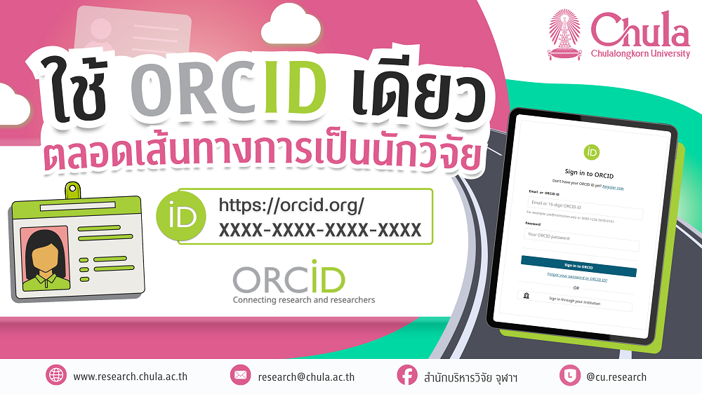 Website cover ORCID